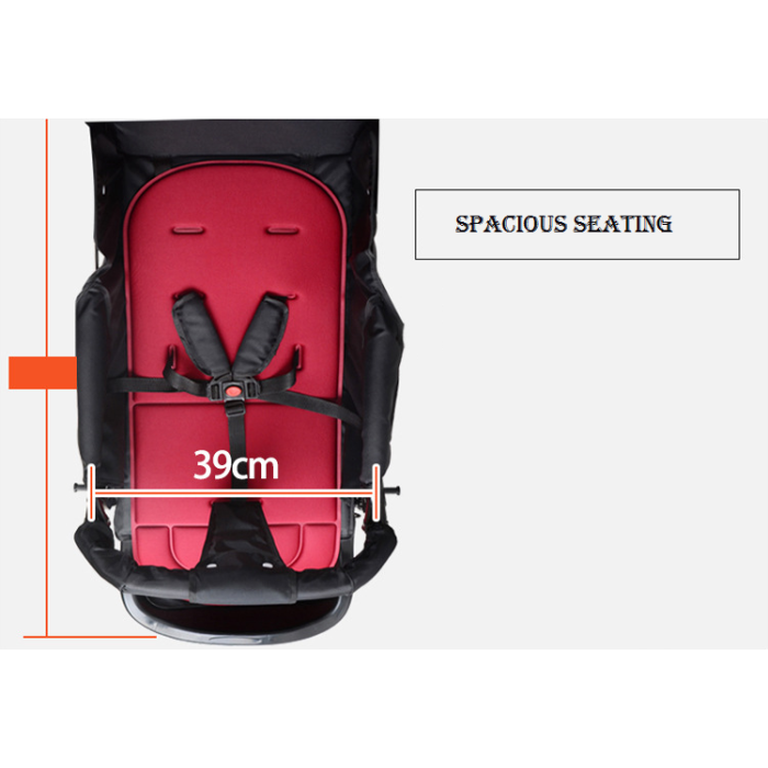 OSUKI Japan Quality Flexi Foldable Baby Stroller (Front/Back Facing)